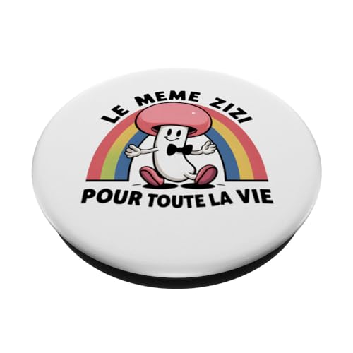 le meme zizi pour toute la vie EVJF humour future Mariée PopSockets PopGrip Interchangeable – vue 2