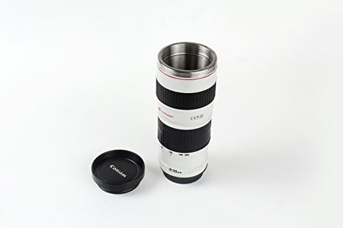 White Camera Lens Mug Coffee Cup Model Coffee Mug (Modeling 1:1 EF 70-200mm USM Lens), Small