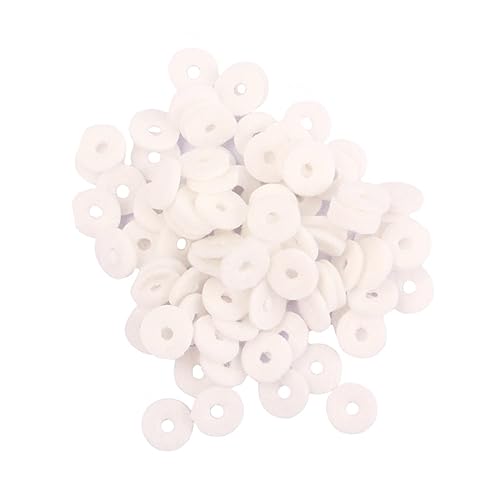 BESPORTBLE 90 PCS Piano Felt Pads Regulating Tool Punchings for Balance Rail Washers for Piano Repair and Maintenance