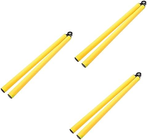 Unomor 2pcs Training Pole Basketball Training Equipment Soccer Training Equipment Soccer Training Poles Hockey Nets Soccer Hurdling Pole Agility Poles Soccer Supplies Soccer Tool Arch Man