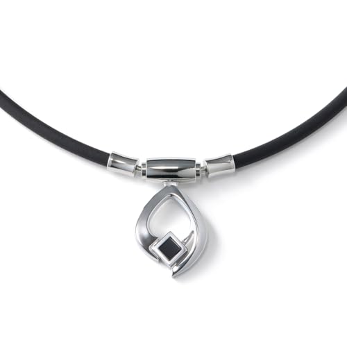 コラントッテ(Colantotte) 磁気ネックレス TAO ARC メンズ レディース 男性 女性 強力 人気 公式店先行販売 宇野昌磨 シルバー×ブラック M