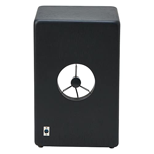 Cajon Eletroacústico Profissional 4hands Black Mamba