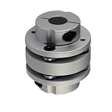 Doppelmembrankupplung, CLT-44X48 Flansch-Membrankupplung, elastische Verbindungshülse mit Keilnut for CNC(CLT-44X48-14x15)