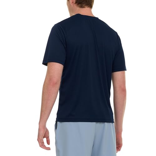 Reebok Rash Guard for Men Short Sleeve, Mens Swim Shirt, Sun Shirt UPF+ 50 UV Protection3