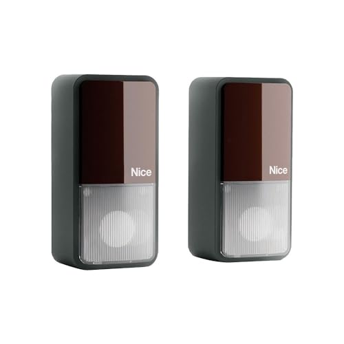 Paire de photocellules pour motorisation de Portail/Garage - Nice Home
