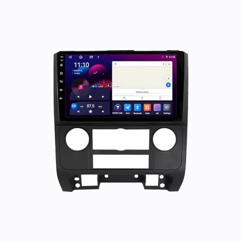 Radio coche 2 DIN con Bluetooth para Mercury Mariner, ideal para viajar con música y manos libres