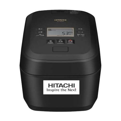 Amazon | 日立 炊飯器 5.5合 圧力&スチームIH 蒸気カット RZ-V100GM K 