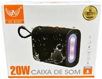 AL-8787 Portable Bluetooth Speaker packaging box