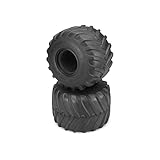 J Concepts Inc. Firestorm Monster Truck Tire, Gold Compound, JCO316905