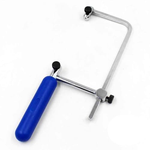 ASB400 - Sega a filo con telaio in acciaio per fai da te e taglio di vetro, legno e plastica, senza lama per sega