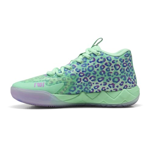 PUMA Mens Mb.01 Alien Safari Basketball Sneakers Shoes - Green3