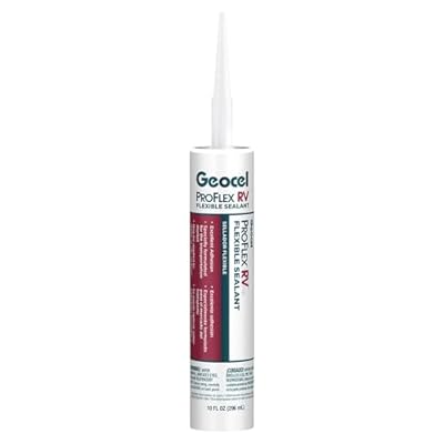 Geocel GC28928 Pro Flex RV Flexible Sealant - 10 oz., Clear