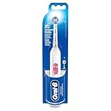 Oral B Easy Clean Battery Toothbrush, Deep Clean - White, with (1) Brush Head, Batteries Included