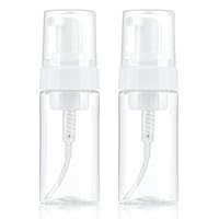 Schaumpumpe Flaschen,Schaum-Pumpseifenspender 120ml leichtes Pressen Kleiner Mousse-Schaumseifenspender für Flüssigseife, Gesichtsreiniger, Shampoo, Bad Schaumseifenspender
