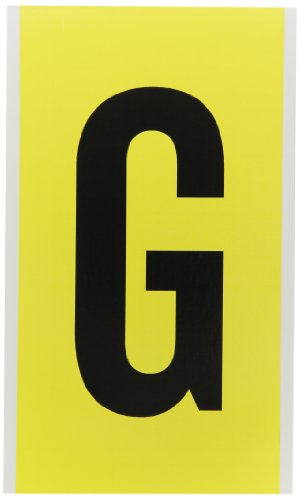 Chiffres et lettres Brady 3470-g pour organiser l'atelier et trier les bacs de rangement