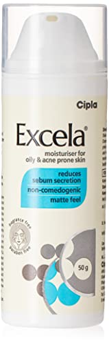 Image of Cipla Excela Moisturiser for Oily & Acne Prone Skin, 50g