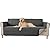 Gorilla Grip Patented Waterproof Slip-Resistant 70” Sofa Protector Cover, for Leather or Fabric Couch Cushion, Large Microsuede Furniture Covers Dogs Pets Machine Washable Slipcover, Charcoal