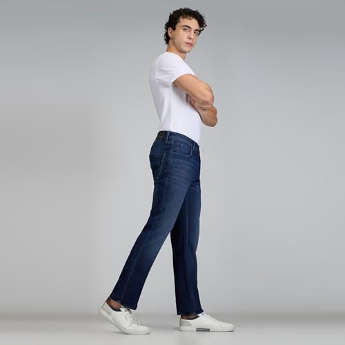 Image of Pepe Jeans Men's Jeans | Straight Fit | Mid Rise | Stretchable