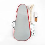 Loog Mini Electric Bundle: includes Strap, Gig bag, chord flash cards and free video lessons for age