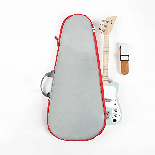 Loog Mini Electric Bundle: Includes Strap, Gig Bag, Chord Flash Cards And Free Video Lessons For Ages 3+ #TOP26