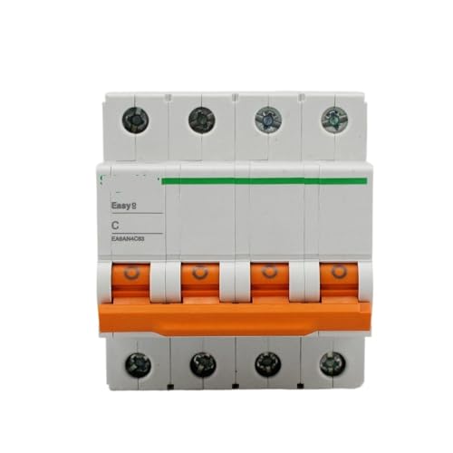 Disjoncteur 380V 63A adapté pour sécuriser un système triphasé à quatre fils