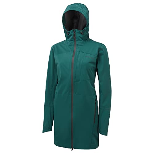 Altura Womens Nightvision Zephyr Stretch Waterproof Reflective Cycling Jacket - Green/Teal - 12 Cover