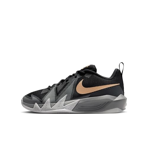 Nike Kids S.T. Dynamite Black/Metallic Gold-Wolf Grey-Smoke Grey 7Y