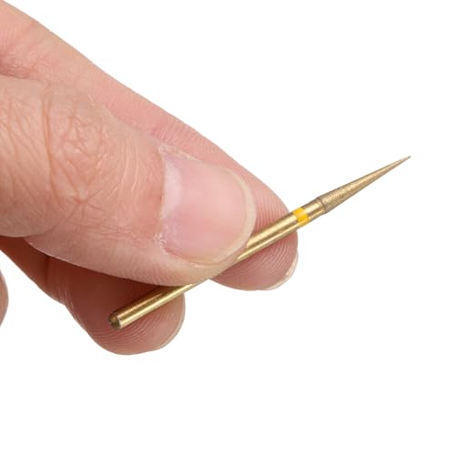 Juego de 10 fresas diamantadas para lijado 2.5mm HARFINGTON miniatura 5