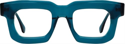 Blue Light Blocking Glasses - Anti Glare & Eyestrain, 99% Filter, Lightweight Acetate Frame for Gaming/Office/Reading