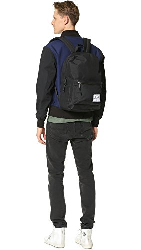 Sac à dos loisir Herschel 20L noir grand compartiment urbain