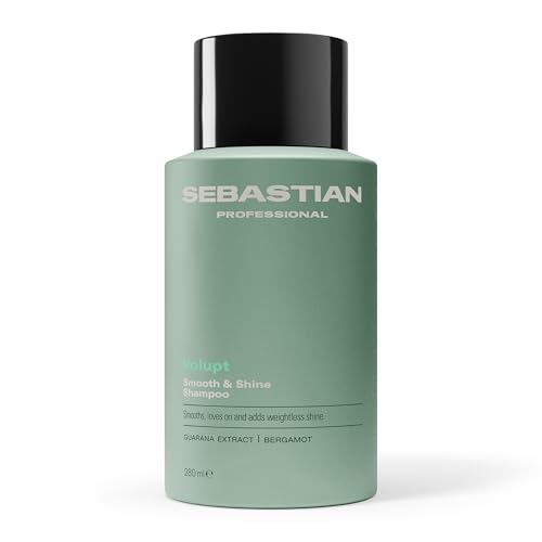 Sebastian Professional Volupt Smooth and Shine Shampoo | For Fine, Natural & Color Treated Hair | 9.4 Fl Oz (Pack of 1)