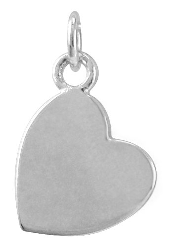 ServiceCharms Sterling Silver Heart Charm