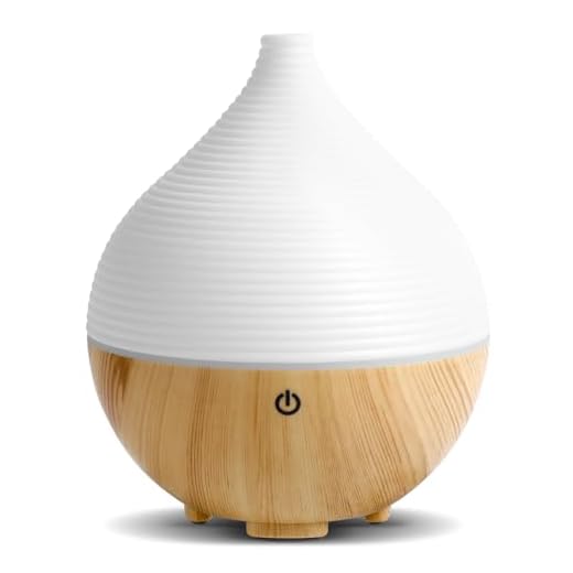 AiQInu Difusor de Aromas 160ml, Humidificador Ultrasónico,Apagado Automático, Difusor de Aceites Esenciales,7 Colores LED, Función Aromaterapia, Ultrasilencioso