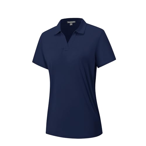 Image of Women's Polo Shirts Short Sleeve Quick Dry UPF 50+ Sun Protection Golf Tops