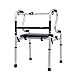 StandardsAluminum Support Alternative to Crutches Adjustable Height Height Adjustable Elderly Walking Mobility Aid A Double The Comfort