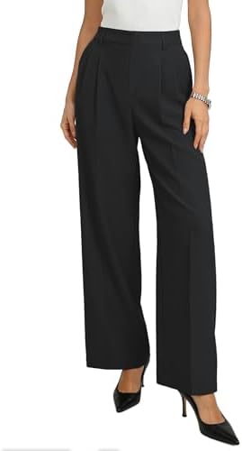 GRACE KARIN Women's Wide Leg Work Pants, Trousers Casual Office S...