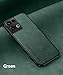 Kepuch Silklike Case for Oppo Reno 8 - Cover Bumper Built-in Metal Plate for Oppo Reno 8 - Green