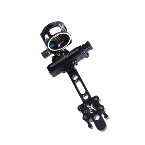 Archery Compound Bow Sight, 5 Pin Aluminim Alloy Archery Bow Sight