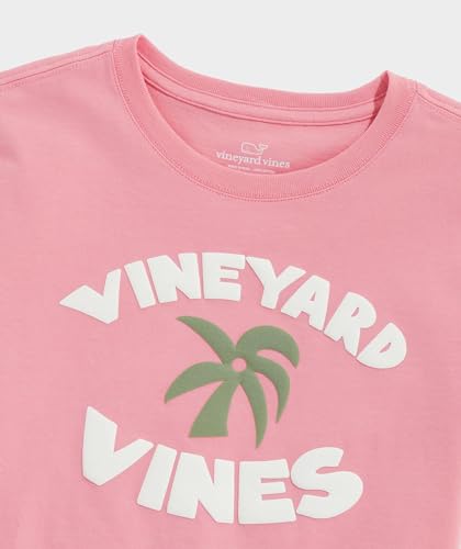 vineyard vines Girls Vv Palm Tree Short-Sleeve Tee2
