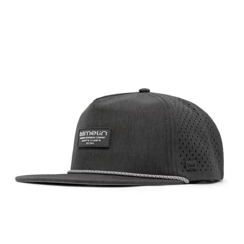 Image of melin Coronado Brick Hydro, Performance Snapback Hat, Water-Resistant Baseball Cap for Men & Women