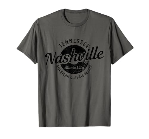 Nashville Tennessee Country Music City Souvenir Regalo Maglietta