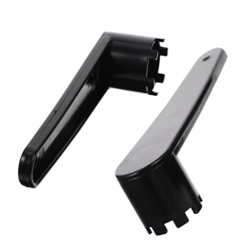 BESPORTBLE 2 Piezas Llave de válvula Gancho de línea de Lavado pestillos Kayak Inflable Manos lancha Hinchable barcas hinchables Herramienta de válvulas de Kayak Llave para valvulas AbS Black
