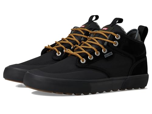 Globe Mens Motley Mid Black/Gunmetal/Trek 9.5 Medium