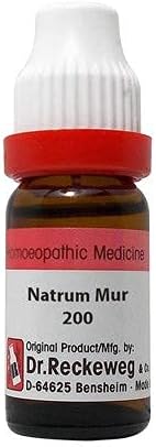 Dr. Reckeweg Germany Natrum Mur Dilution 200 CH (11ml)
