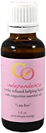 Carefree Organics Independence, an Organic Reiki-Infused Pure Essential Oil Blend, 30 ml/1 oz
