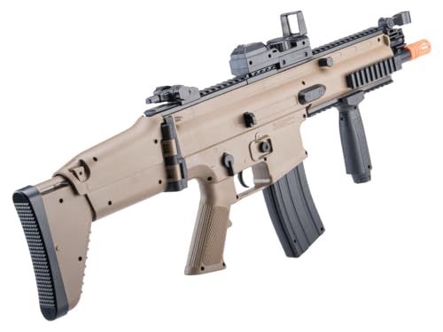 Evike Airsoft - Cybergun FN Herstal Licensed Scar-L Full Size Entry Level AEG Airsoft Rifle