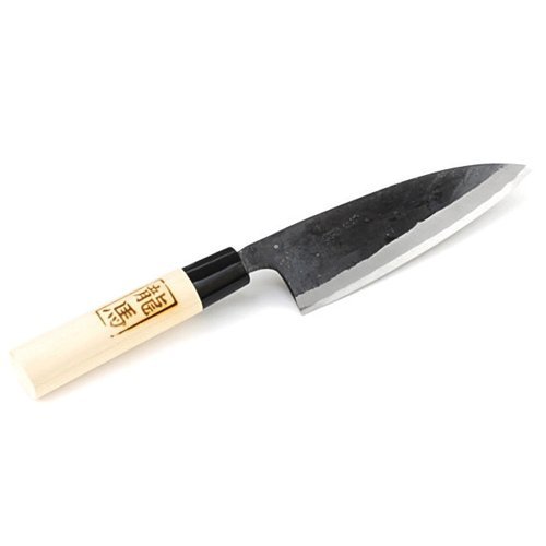 Amazon.co.jp: 龍馬 黒打舟行庖丁 鋼割り込み/62-2914-92 : ホーム