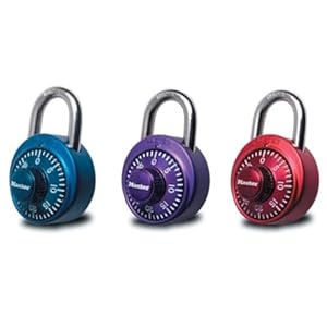 Master Lock 1530DCM Locker Lock Combination Padlock, 1 count (Pack of 1) Colors may vary