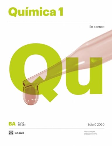 Portada de Química 1º Baxillerat Catala Ed 2019 Cataluna