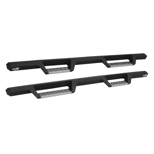 Westin 56-141452 HDX Stainless Drop Nerf Step Bars fits 2019-2022 Ranger SuperCab Textured Black 1 Pair